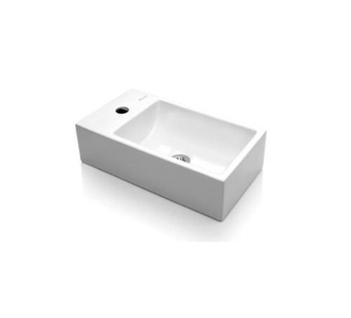Imagen 1 de 2 de Bacha de baño de apoyar Piazza A146 blanco esmaltado  120mm de alto