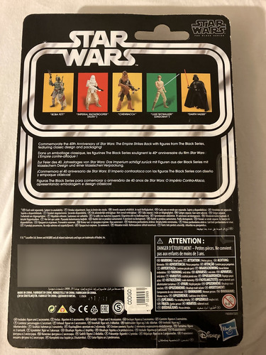 Star Wars Luke Skywalker Dagobah 40 Aniv Black Series Nuevo (Usado)