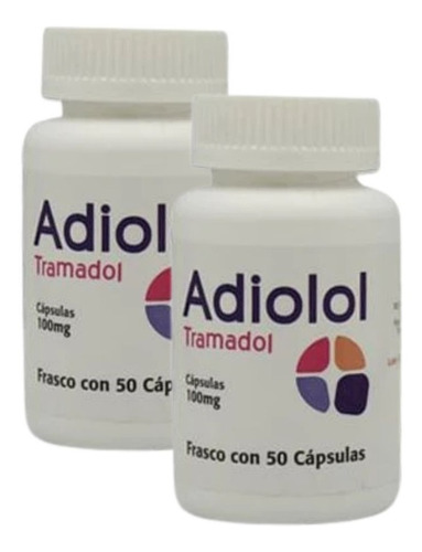 Tramadol Adiolol 100 Capsulas De 100 Mg