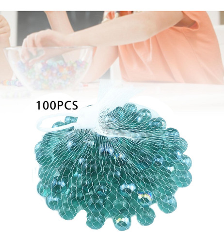 100 Piezas De De Juguete, Juego De A Azul Transparente