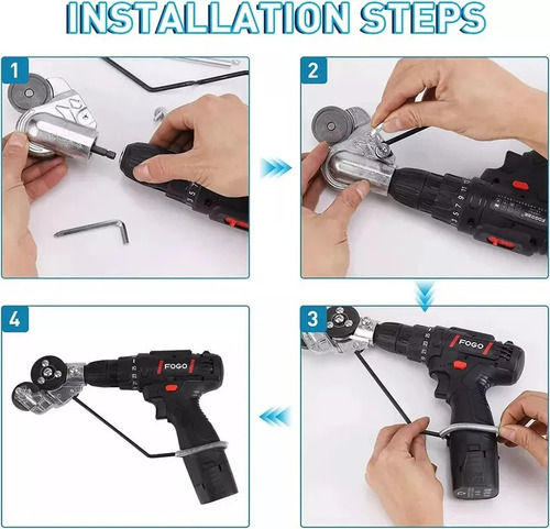 Cabezal De Corte De Chapa Metálica Para Taladros Eléctricos.