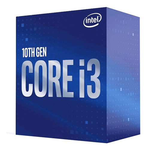 Procesador Intel Core I3 10100f Socket 1200 4 Núcleos Nnet