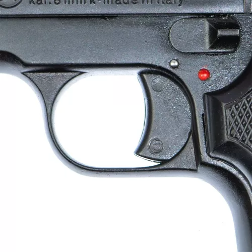Pistola Fogueo Italiana 8mm Semi Automática Sonido 100% Real