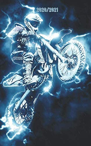 Libro: Planner Academic Motocross Course English, Spanish 