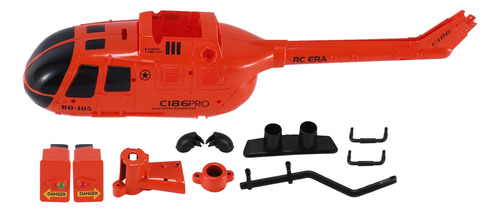 Set De Carcasa Para Helicóptero A Control Remoto C186 C-186