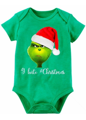 Body Bebe Navidad Grinch