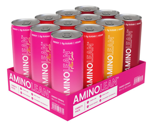 Aminolean - Bebida Energetica Sin Azucar, Amino Lean Energy,
