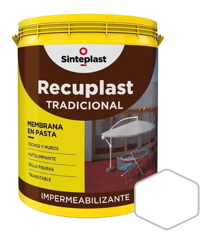 Recuplast Tradicional Techos/muros | 1lt