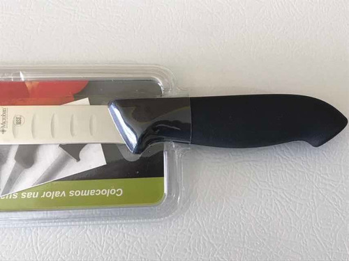 Cuchillo Cecinero/ Jamon Serrano 12 Pulgadas Troquelado Icel
