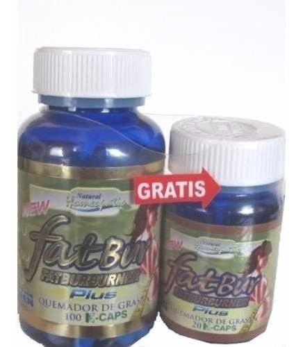 Fatburner Plus 120 Cap De Gelatina Quemador De Grasa