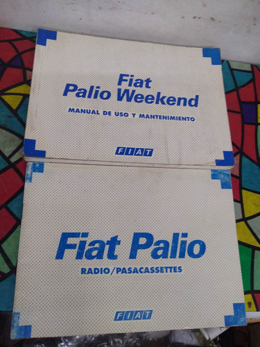 Fiat Palio Weekend Manual De Uso Y Mantenimiento 1997