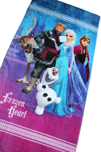 Toalla Frozen Corazón Disney 