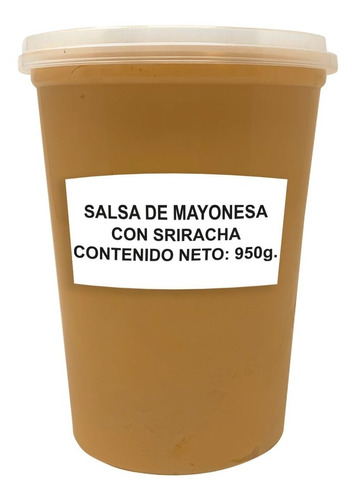 Imagen 1 de 1 de Salsa Mayonesa Con Sriracha Para Sushi Sin Marca 950g Satoru