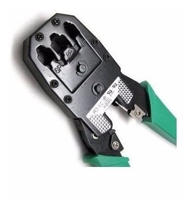 Imagen 3 de 5 de Excel. Pinza Rj45 Rj11/9 Crimpeadora P/ Fichas + Pela Cable