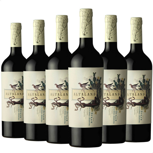 Vino Tinto Altaland Syrah La Rioja Caja X6 - Family Wines