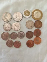 Comprar Lote De 17 Monedas Antiguas 2 De Inglaterra Y Estados Unidos