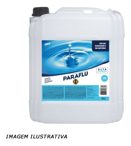 Água Desmineralizada Para Radiadores Paraflu - 20l