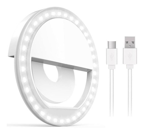Imagen 3 de 6 de Aro Anillo Selfie Flash Camara Luces Led Portatil Celular