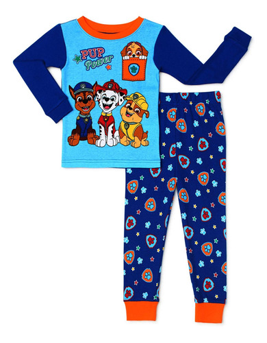 Pijama X2 Piezas Talla 3t Para Niños Por Paw Patrol