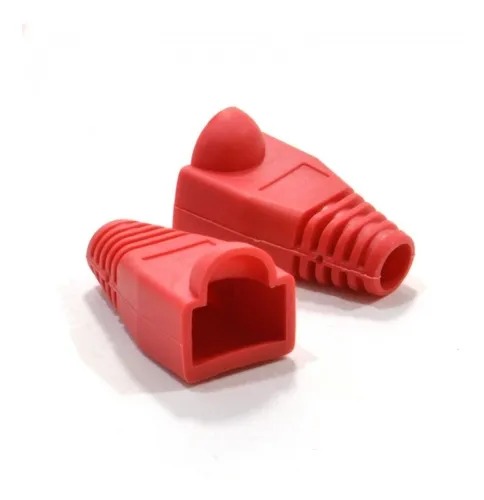 Plug Rj45 Cat 6 Paquete Por 100 Unidades+ 100 Botas