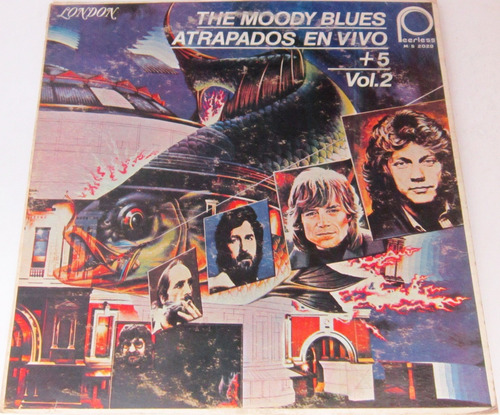 The Moody Blues - Atrapados En Vivo, Vol. 2 Lp