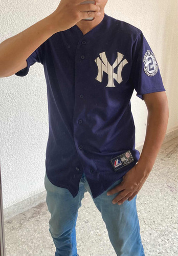 Jersey Yankees New York Edición Especial Retiro Derek Jeter (Usado)