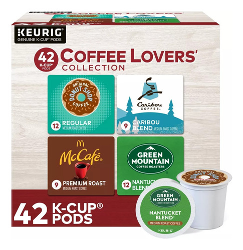 Keurig Coffee Lovers' Collection Variety Pack Mediumroast 42