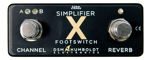 Pedal Preamp Dsm & Humboldt Simplifier X C/ Footswitch
