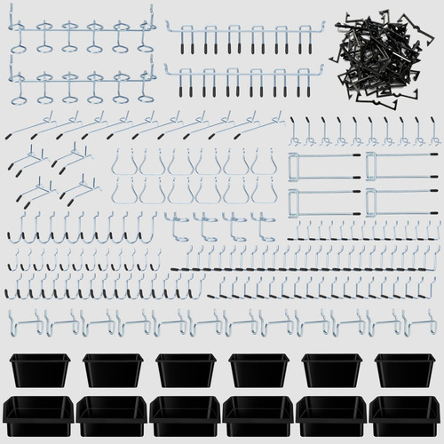 Daanxw Kit Organizador De Accesorios De Tablero De Clavijas,