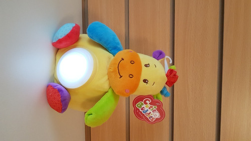 Muñeco Peluche Con Luz De Noche Bebe Infantil