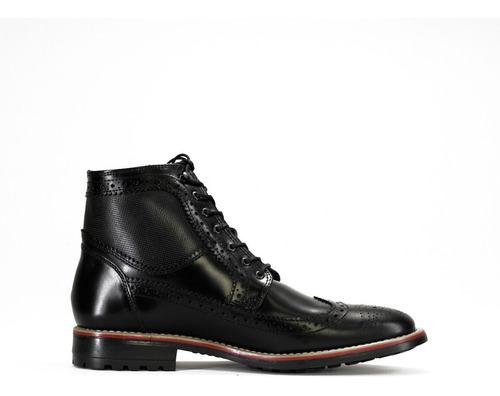 Bota De Hombre Bostoniana Brogue 100% Piel Fabián Arenas