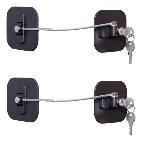 2pcs Cerradura Del Heladera Cerradura Del Heladera X