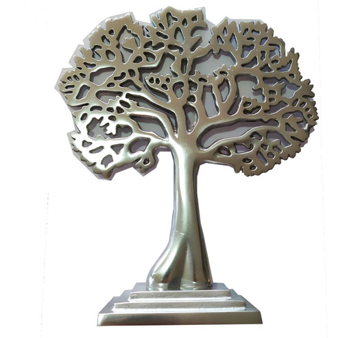 Imagen 1 de 2 de Árbol De La Vida - Peltre - 23cm