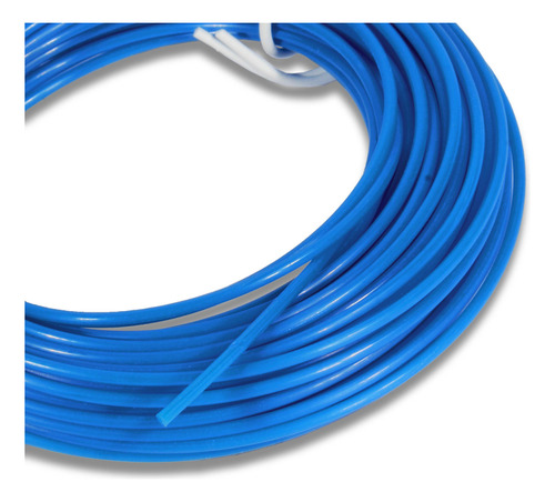 Hilo Redondo Para Desbrozadora 1.6 Mm X 15 Mts Gardens Color Azul