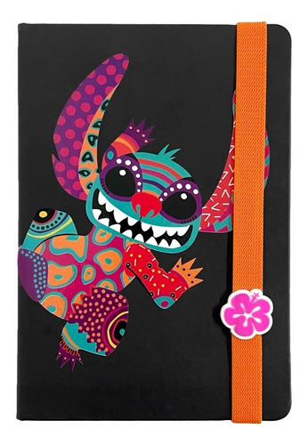 By Mexico Libreta Disney Stitch 80 Hojas Rayada