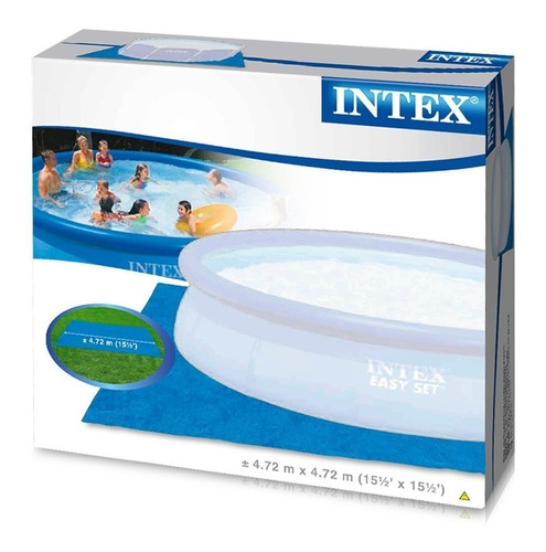 Tapiz Para Pileta Intex Suelo Protector Lona 472cm #58932