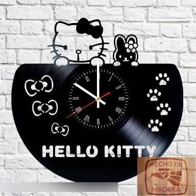 Reloj Corte Laser 1142 Hello Kitty Con Melody