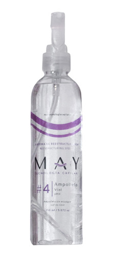 4 Ampolleta 250ml | May Tecnología Capilar