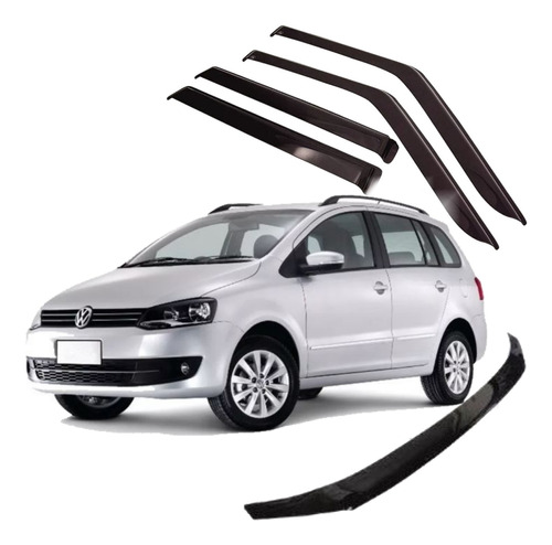 Deflector Vw Suran / Fox 2010 2019 Capot Vent X5 Oriyinall 