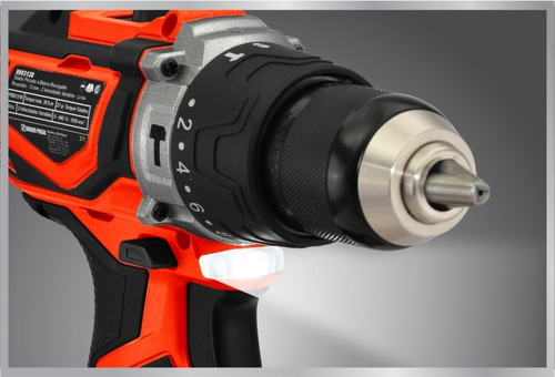 Imagen 4 de 10 de Taladro Perc. Bateria 13mm Brushless 18v Dowen Pagio 9993112