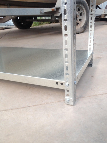 Imagen 2 de 3 de Estantería Metálica Mecano 200x90x40 Cm. 5 Niveles 575 Kg