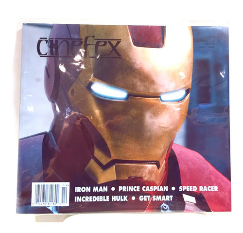 Revista Cinefex Portada Iron Man Y Marvel Universe Nueva 