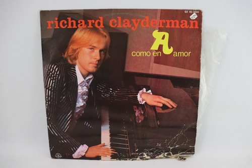 D524 Richard Clayderman -- Como En A Amor Lp