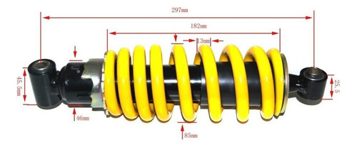 Monoshock Para Yamaha Fz16 W Standard