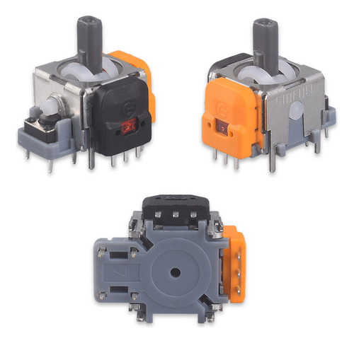 Para 10pcs Alta Precisão 3d Hall Effect Joystick Ajustável /