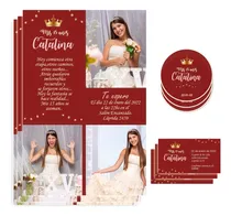 Comprar  Invitación Cumple De 15 Con Foto Topper Personal Imprimir 3