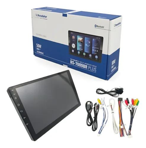 Multimídia Mp5 9 Roadstar Rs-7009br Plus Carplay Android | Frete