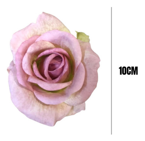 Buquê De Rosas X10 49cm - Rosa Outono