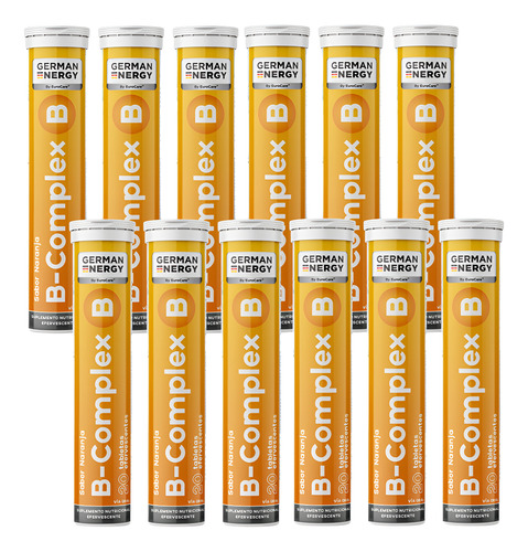 B - Complex Efervescente Naranja Pack X12 German Energy