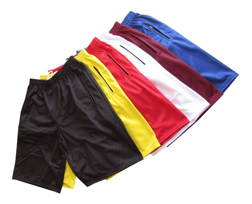Imagem 5 de 7 de Kit 3 Bermuda Masculina Flanelada Zíper Chimpa Esporte